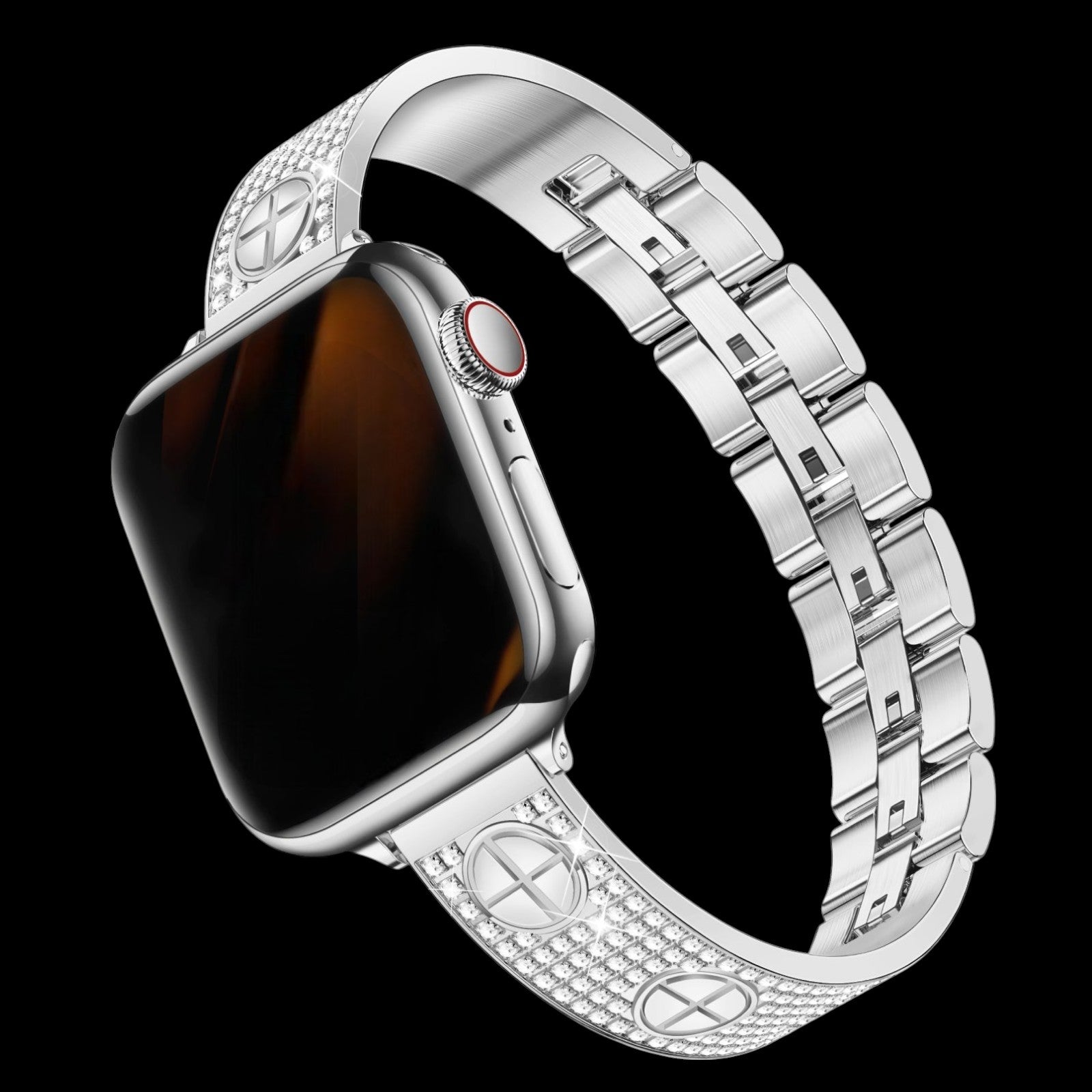 Stone Circle Motif Luxe Band