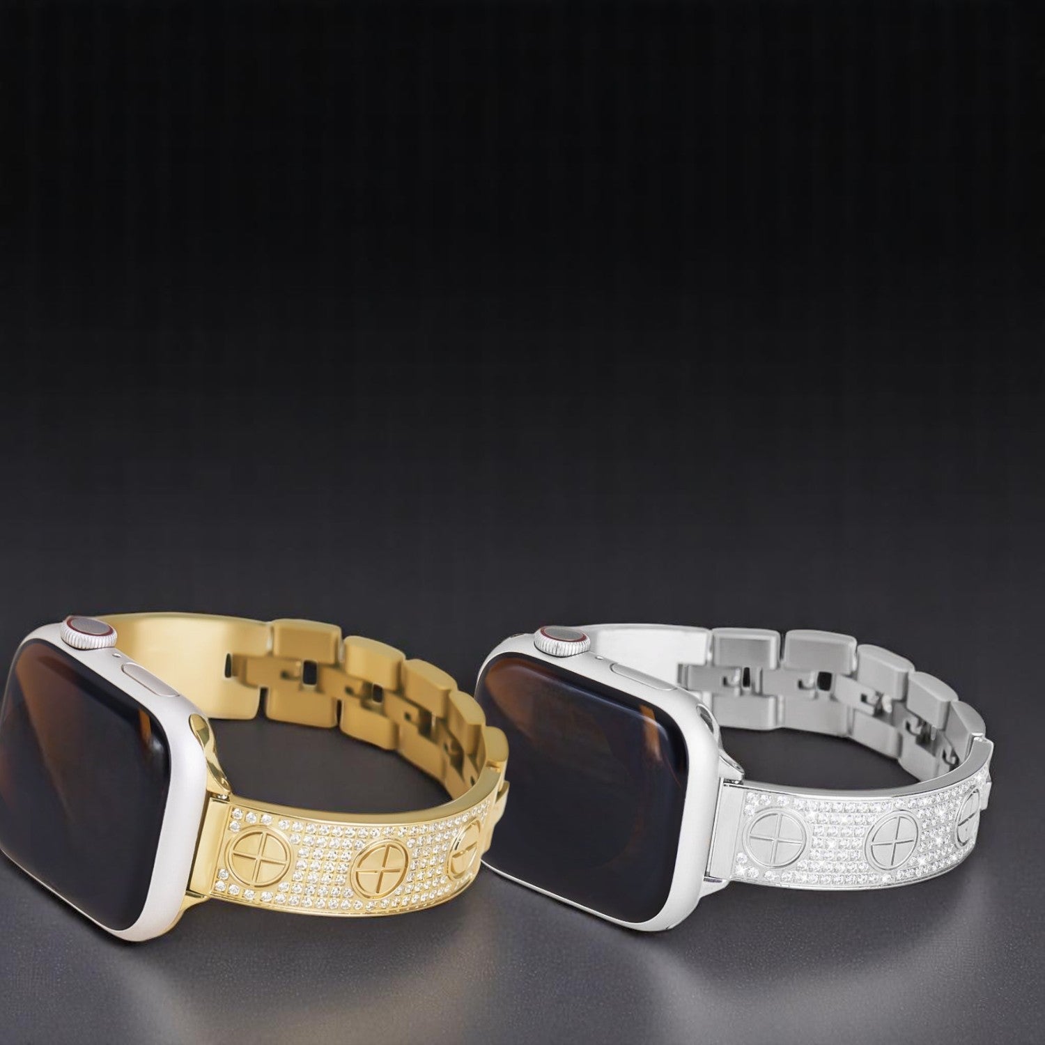 Stone Circle Motif Luxe Band