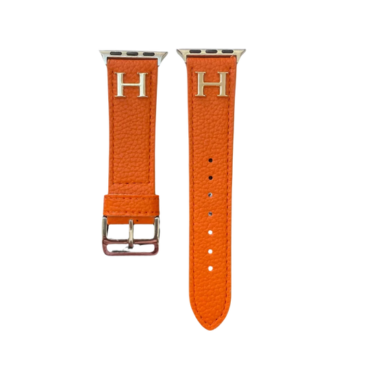 Orange HM Apple Watch Band