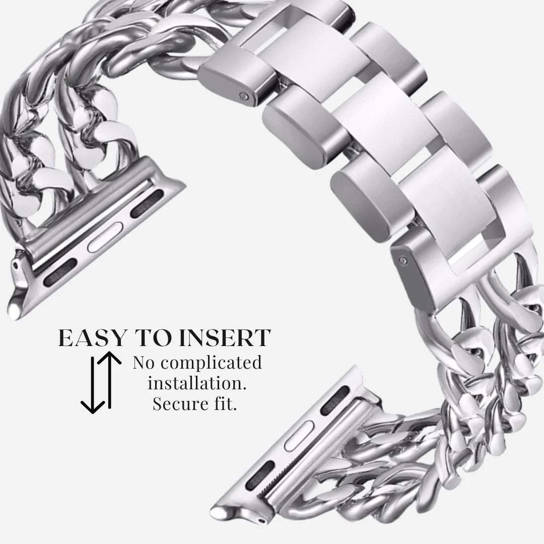 Bandlet Stainless Steel Apple Watch Bracelet – Inspire Bandz™️