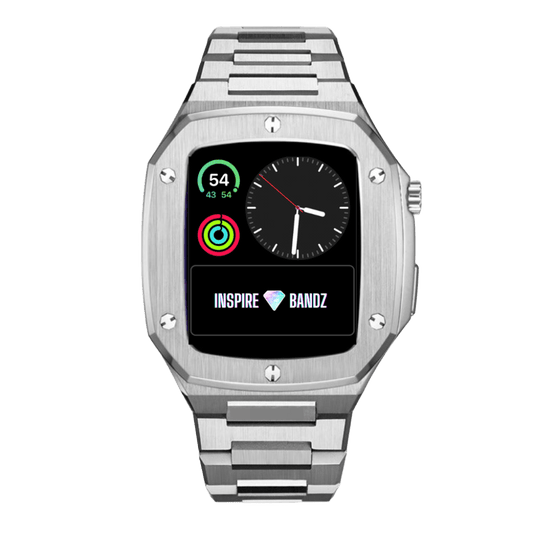 Imperial Apple Watch Case - Full Silver