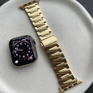 Classic Link Stainless Steel Apple Watch Band – Inspire Bandz™️