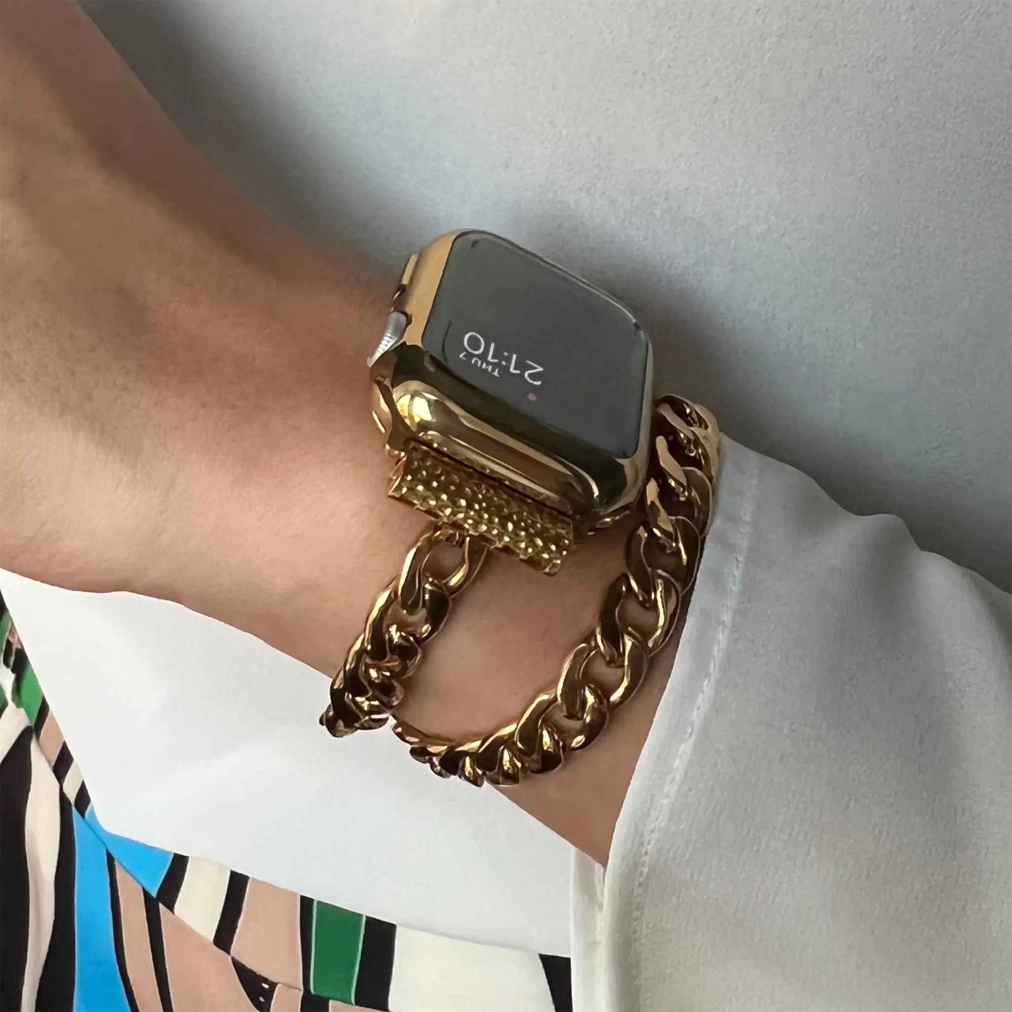 Bandlet Stainless Steel Apple Watch Bracelet – Inspire Bandz™️